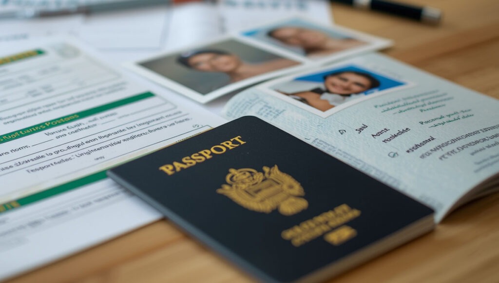 Dubai Visa for Indians online application form displayed on laptop screen with UAE immigration website interface.