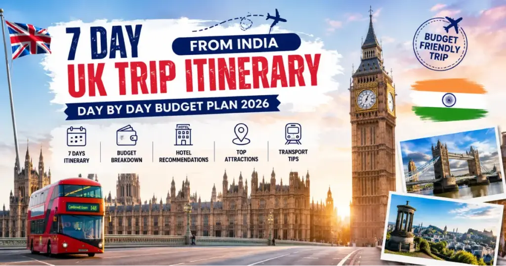 7-Day UK Itinerary from India