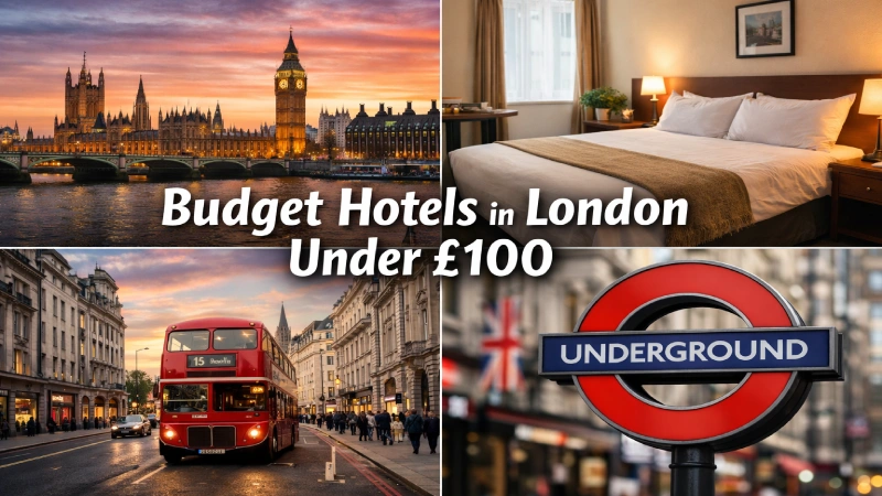 Budget Hotels in London Under 100 Pounds