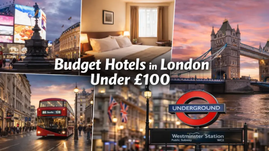 Best budget hotels in London under 100 pounds per night for Indian and international travelers - top affordable picks by area 2026 - Roamvisa.com