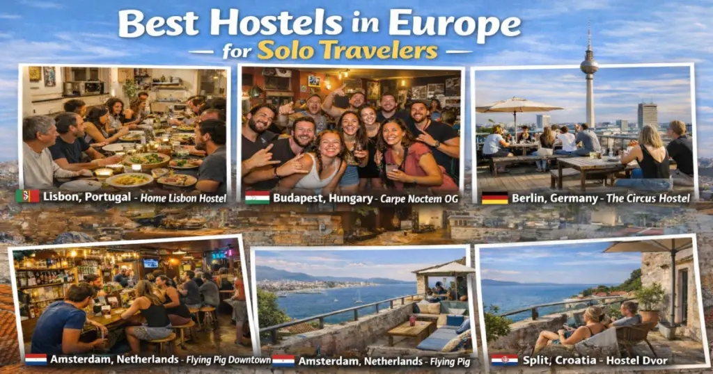 Best hostels in Europe for solo travelers complete guide 2026 covering top cities budget tips and safety advice for Indian travelers – Roamvisa.com