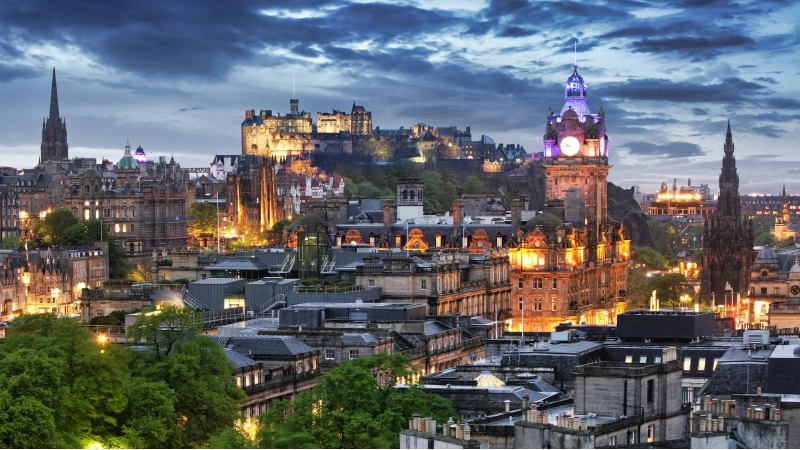 Edinburgh, Scotland real image