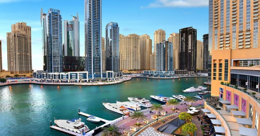 Dubai Marina and the Waterfront