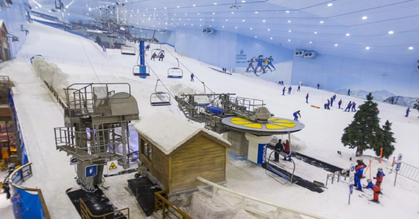 Mall of Emirates, Ski Dubai, and Departure