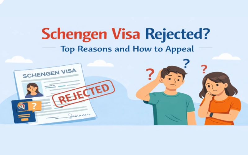 Schengen Visa Rejected? Top Reasons and How to Appeal