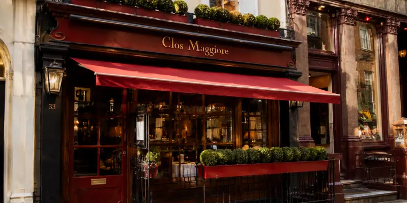 Clos Maggiore: Consistently London's Most Romantic Restaurant