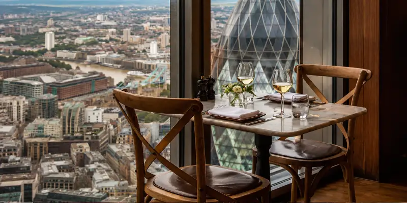 Duck & Waffle 24-Hour Rooftop Views