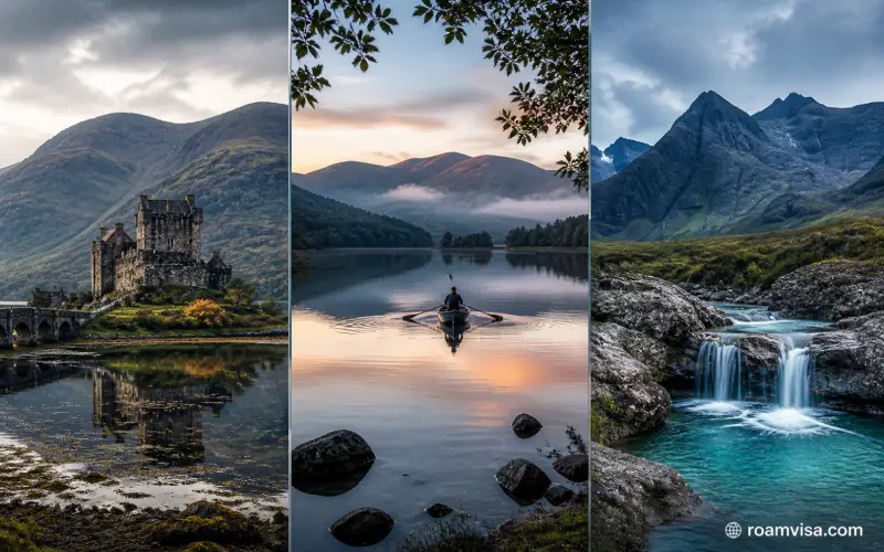 UK Honeymoon Scenery - Highlands Lake District and Isle of Skye