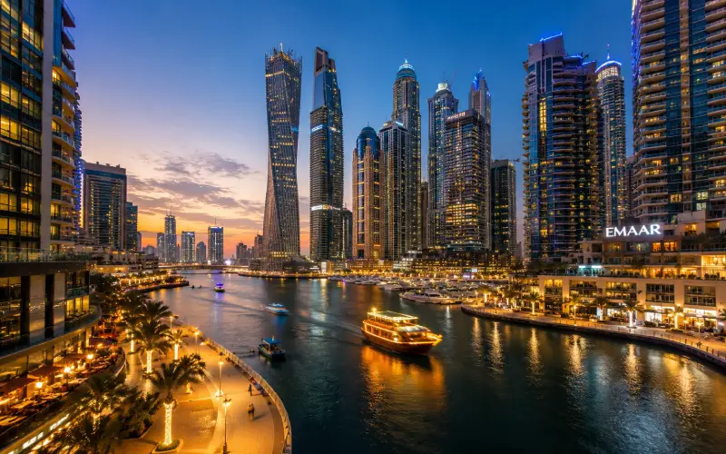 Dubai Marina - Best for Nightlife, Atmosphere, and a Lively Base