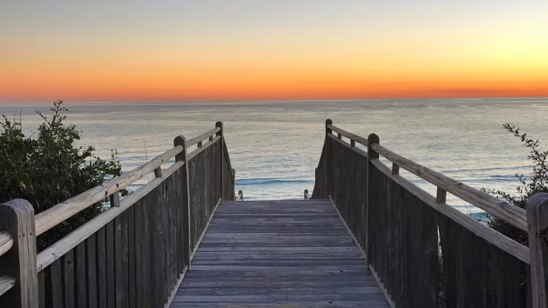 Arrival And Boardwalk Evening