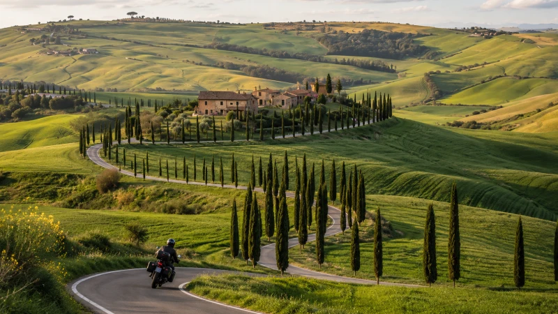 Val d'Orcia - The UNESCO Cypress Road